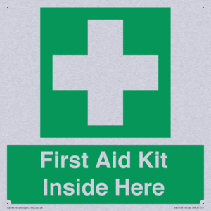 First Aid Kit Inside Here